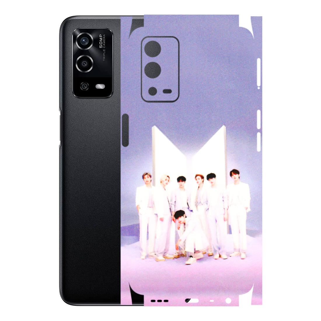 Oppo Phone Skins (All Models) - BTS - 3D Embossed Finish (L-94) Oppo A55 4G