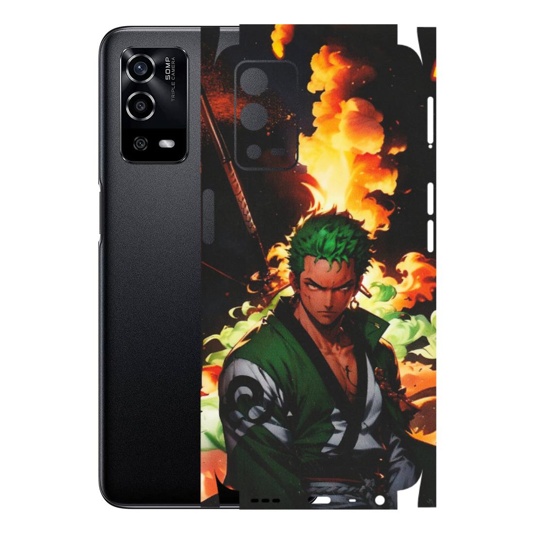 OPPO Phone Skins (All Models) - Roronoa Zoro - Matte Finish (M-102) Oppo A55 4G