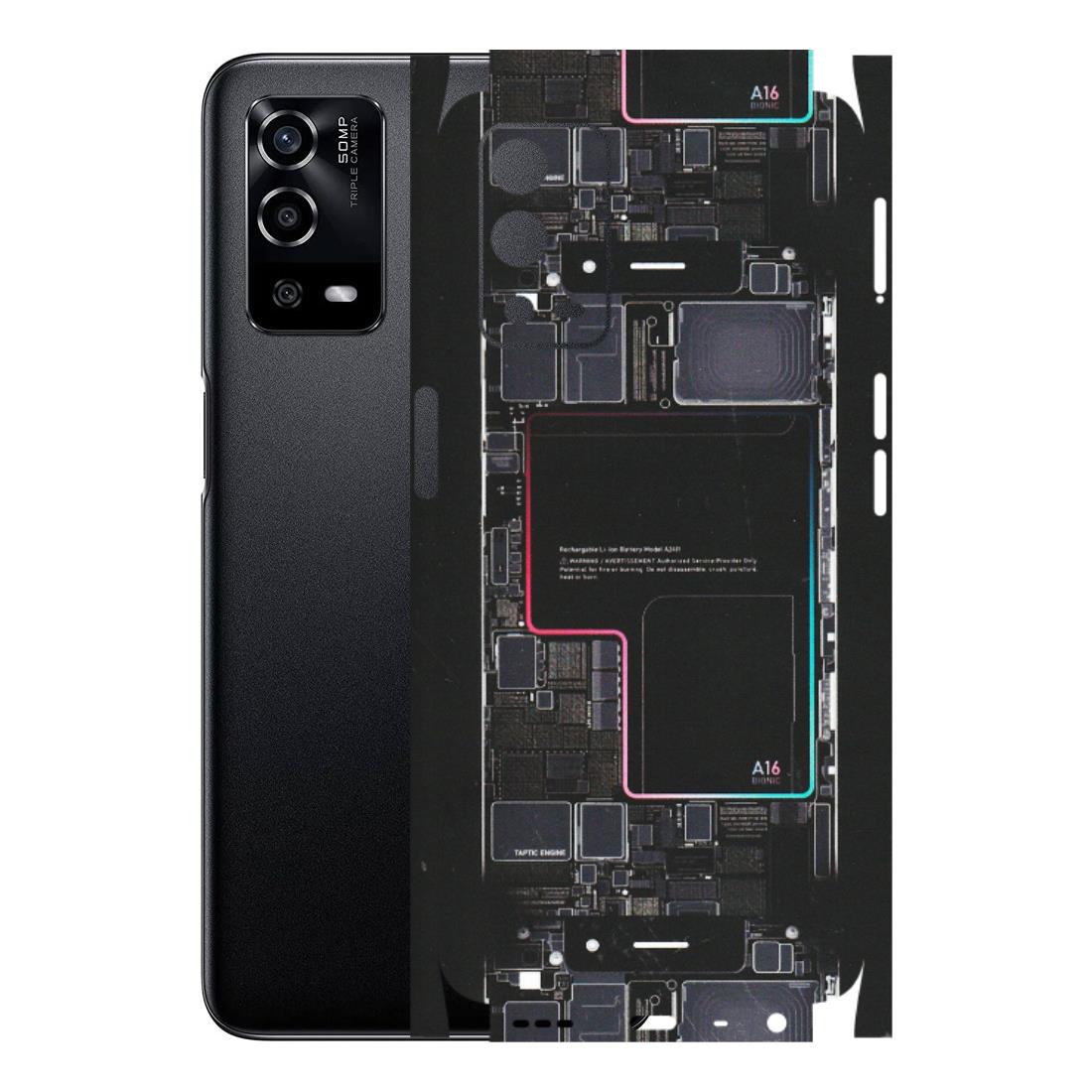 OPPO Phone Skins (All Models) - Motherboard Circuit Layout - Matte Finish (M-117) Oppo A55 4G