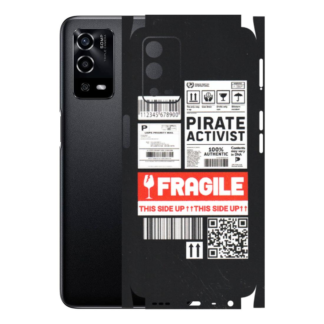 OPPO Phone Skins (All Models) - Handle With Care - Matte Finish (M-99) Oppo A55 4G