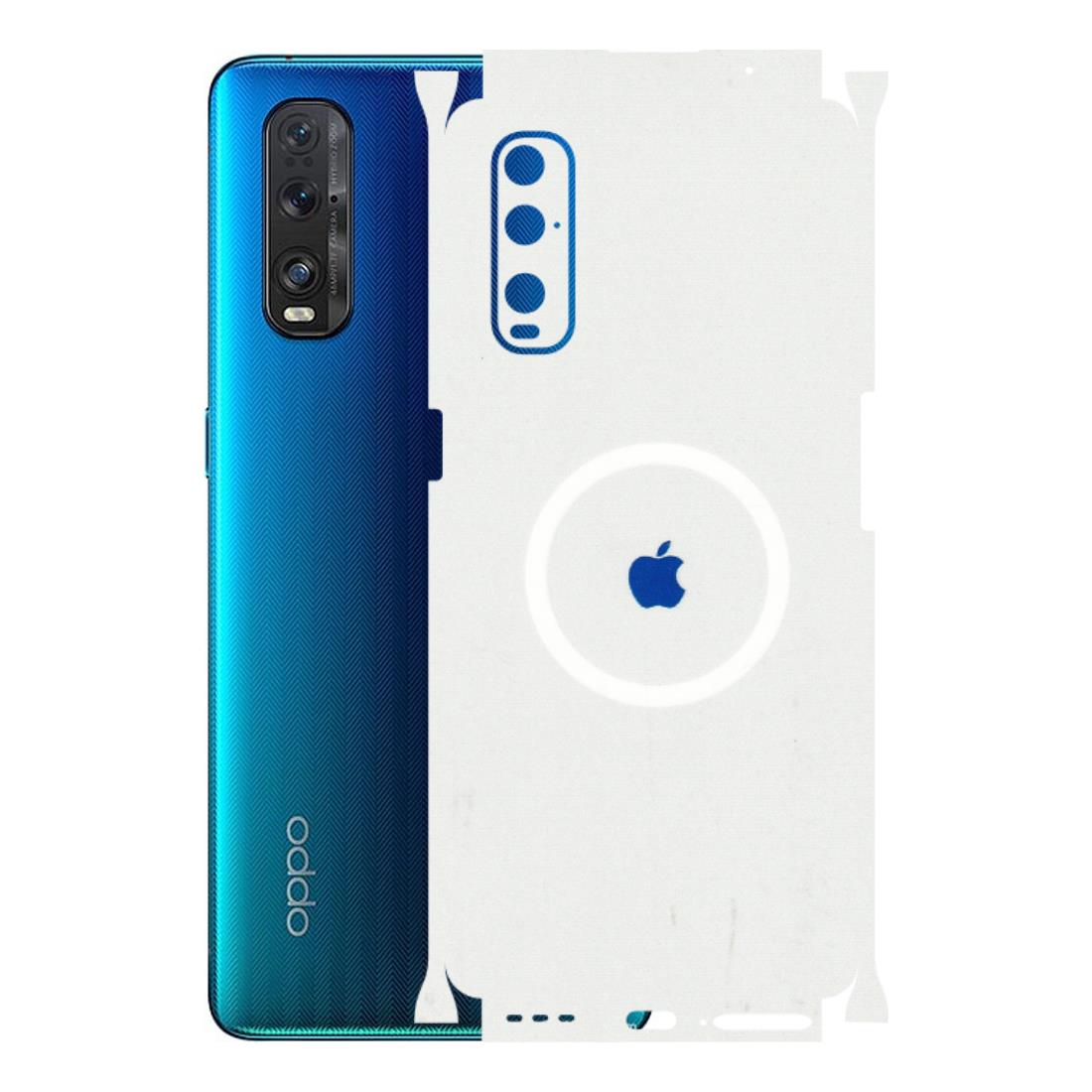 Oppo Phone Skins (All Models) - iPhone Magsafe Logo - 3D Embossed Finish (L-320) Oppo Find X2