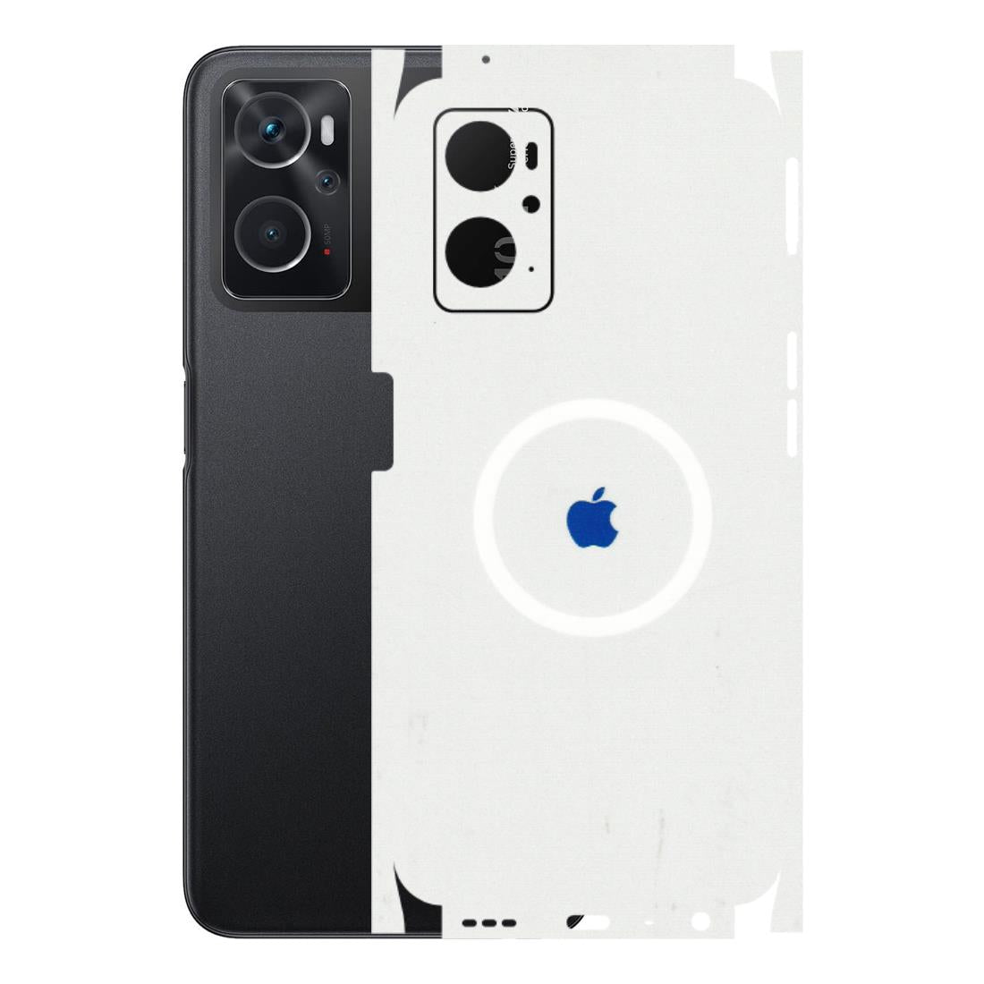 Oppo Phone Skins (All Models) - iPhone Magsafe Logo - 3D Embossed Finish (L-320) Oppo K10