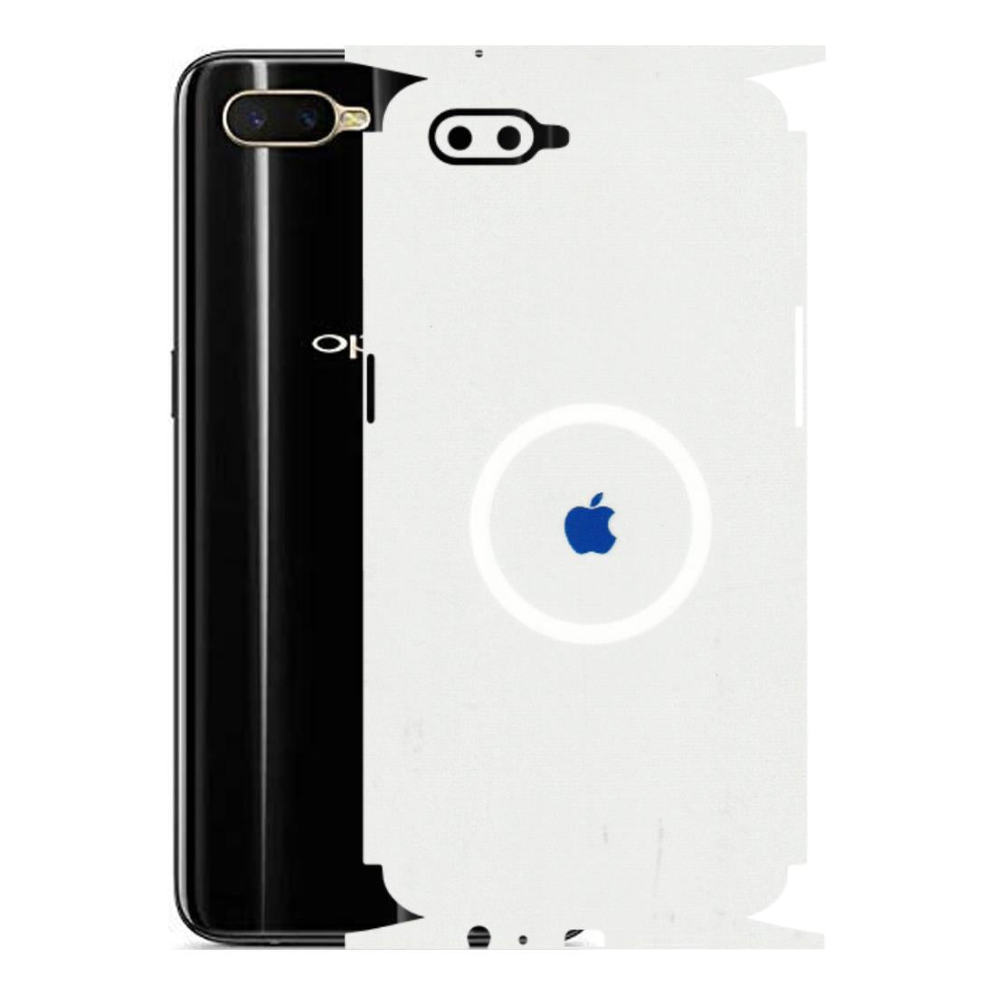 Oppo Phone Skins (All Models) - iPhone Magsafe Logo - 3D Embossed Finish (L-320) Oppo K1