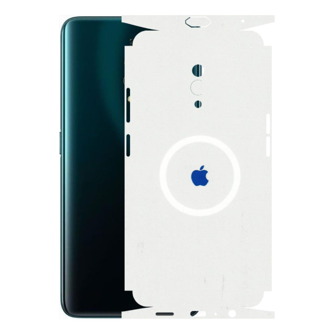 Oppo Phone Skins (All Models) - iPhone Magsafe Logo - 3D Embossed Finish (L-320) Oppo K3
