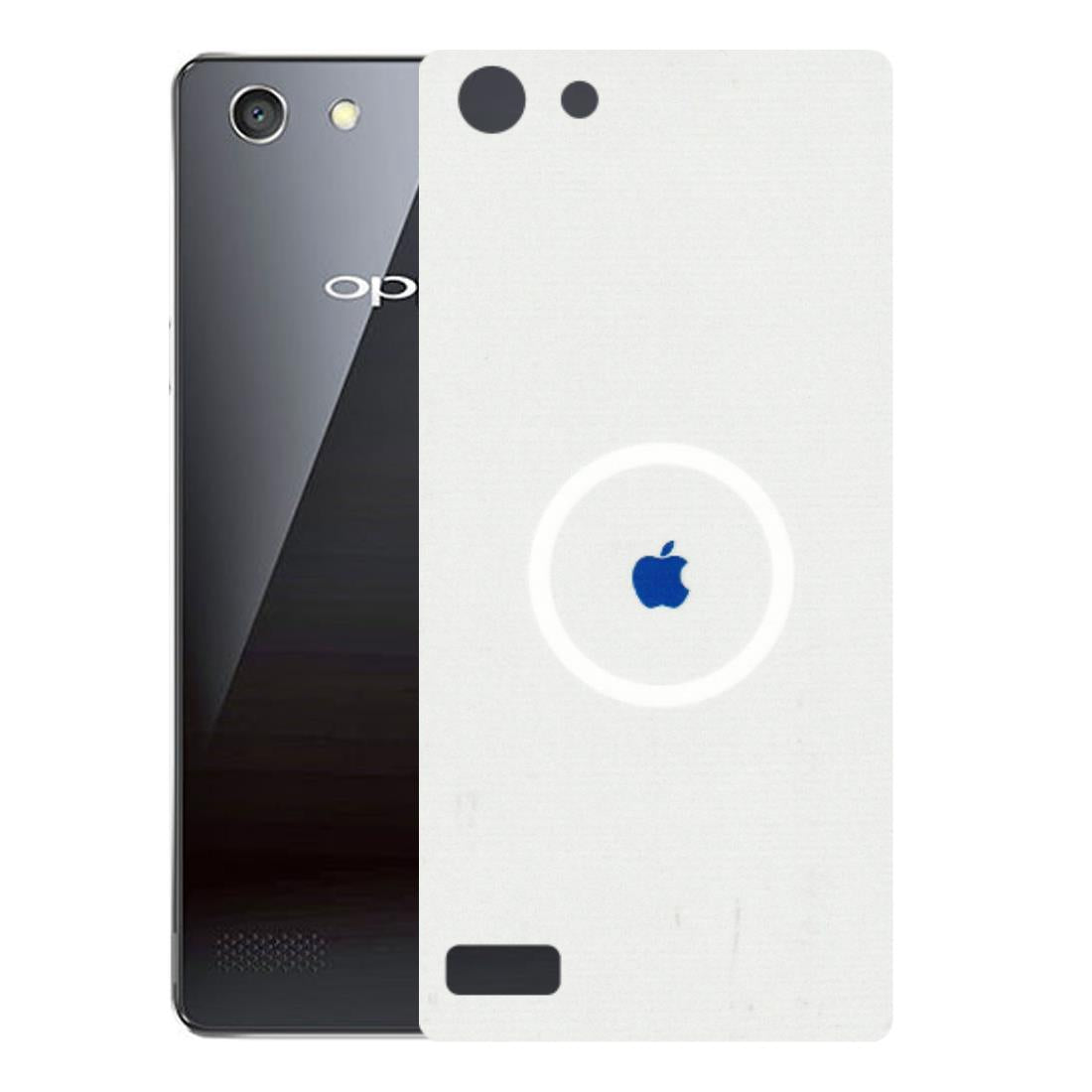 Oppo Phone Skins (All Models) - iPhone Magsafe Logo - 3D Embossed Finish (L-320) Oppo Neo 7