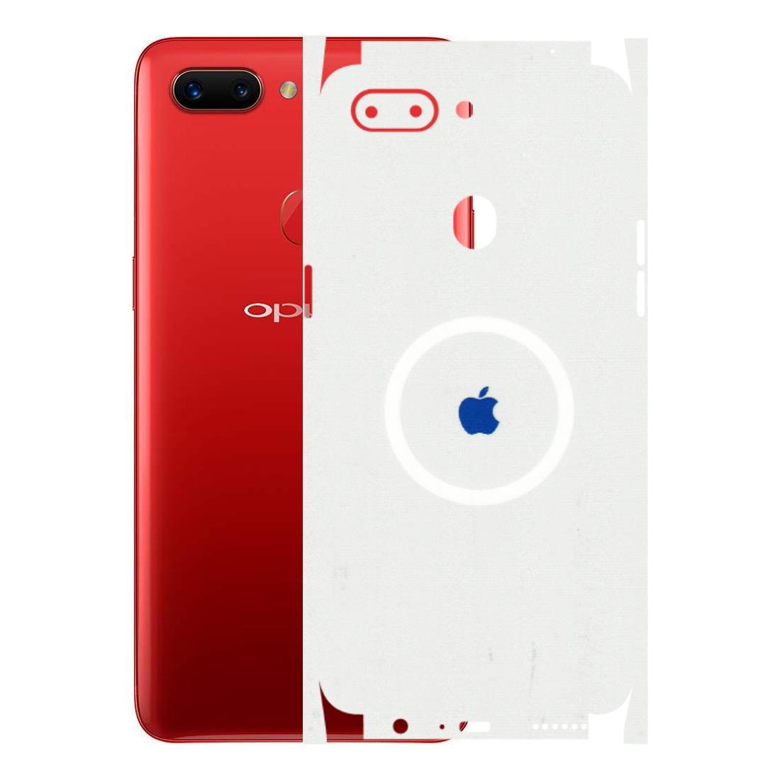 Oppo Phone Skins (All Models) - iPhone Magsafe Logo - 3D Embossed Finish (L-320) Oppo R15 Pro