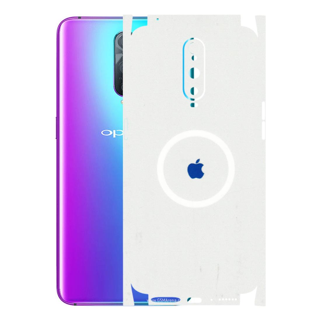 Oppo Phone Skins (All Models) - iPhone Magsafe Logo - 3D Embossed Finish (L-320) Oppo R17 Pro