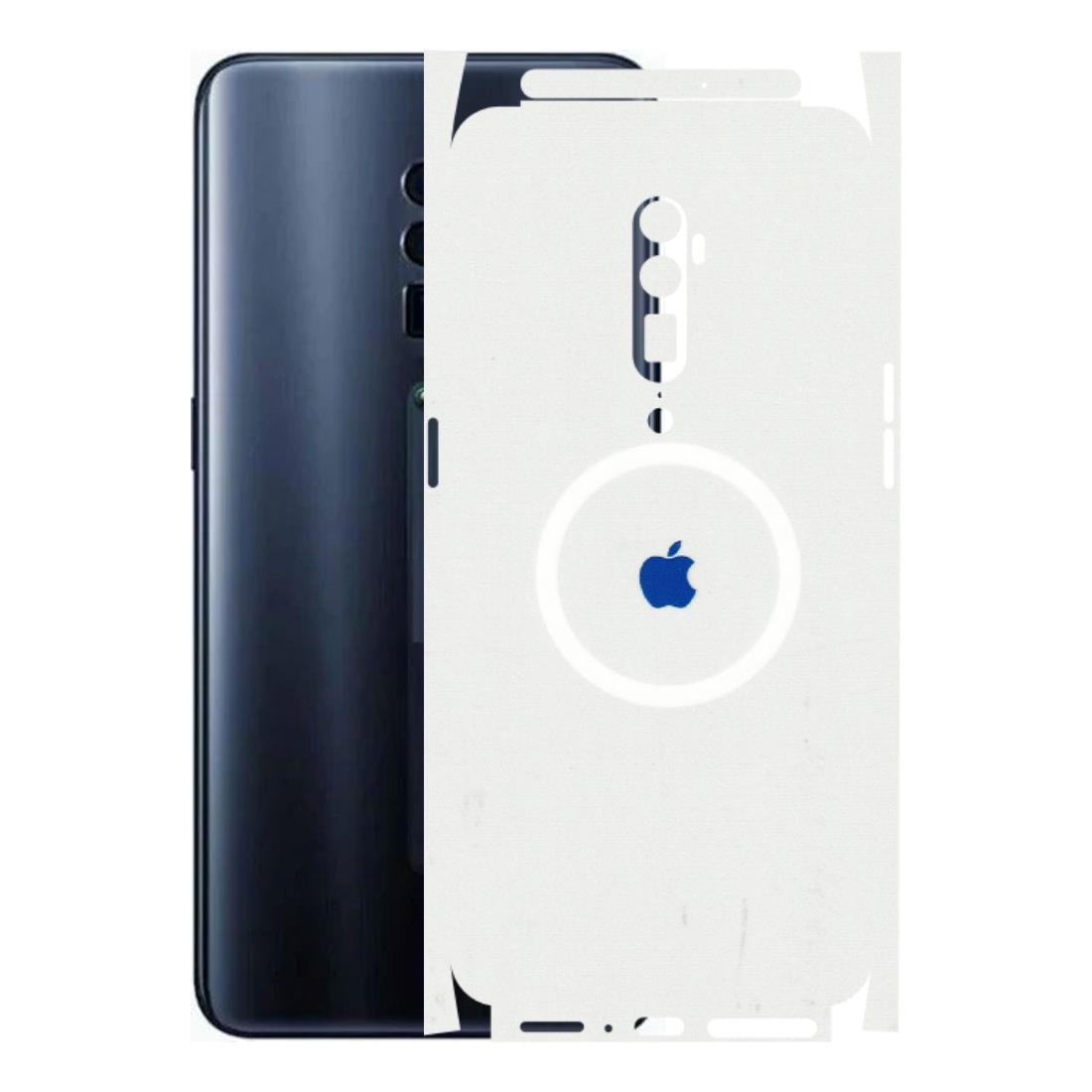 Oppo Phone Skins (All Models) - iPhone Magsafe Logo - 3D Embossed Finish (L-320) Oppo Reno 10X Zoom