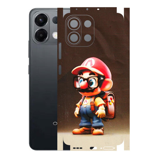 OPPO Phone Skins 2025 (All Models) - Little Mario - 3D Embossed Finish (L-119) Oppo K13 5G