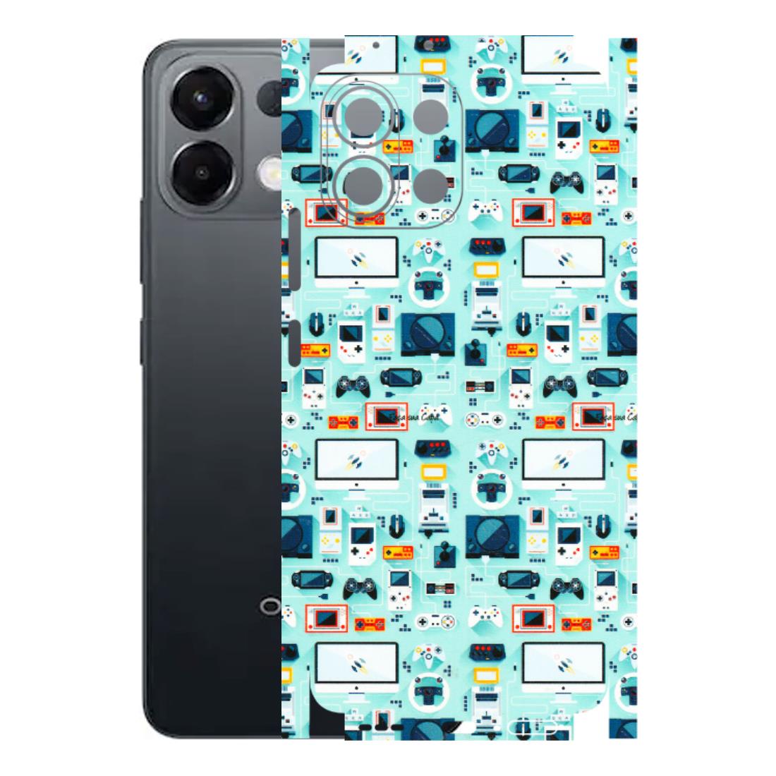OPPO Phone Skins 2025 (All Models) - Gadgets Doodle - 3D Embossed Finish (L-184) Oppo K13 5G