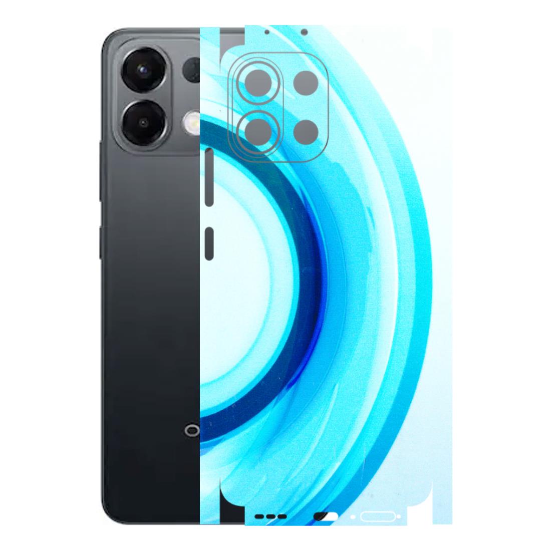 OPPO Phone Skins 2025 (All Models) - The Blue Curve - 3D Embossed Finish (L-244) Oppo K13 5G
