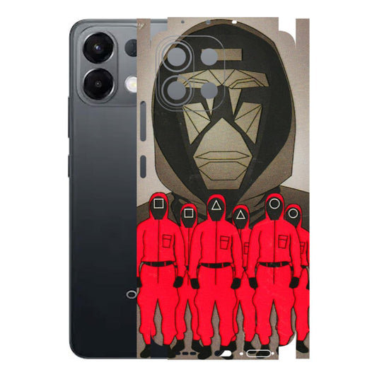 OPPO Phone Skins 2025 (All Models) - Squid Game Hero - 3D Embossed Finish (L-245) Oppo K13 5G