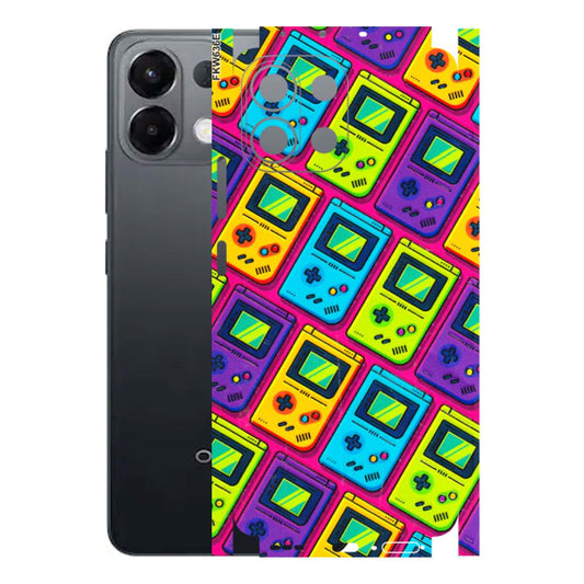 OPPO Phone Skins 2025 (All Models) - Gameboy Colourful Latest - 3D Embossed Finish (L-266) Oppo K13 5G