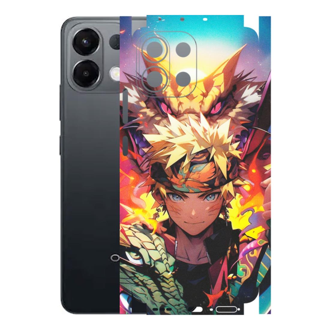 OPPO Phone Skins 2025 (All Models) - Angry Naruto Anime - Matte Finish (M-148) Oppo K13 5G