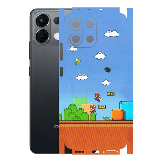 OPPO Phone Skins 2025 (All Models) - Mario Game Scene - Matte Finish (M-24) Oppo K13 5G