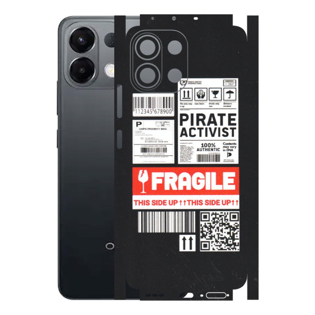 OPPO Phone Skins 2025 (All Models) - Handle With Care - Matte Finish (M-99) Oppo K13 5G
