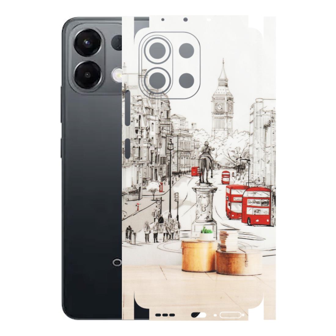 OPPO Phone Skins 2025 (All Models) - London Street - Transparent Finish (T-02) Oppo K13 5G