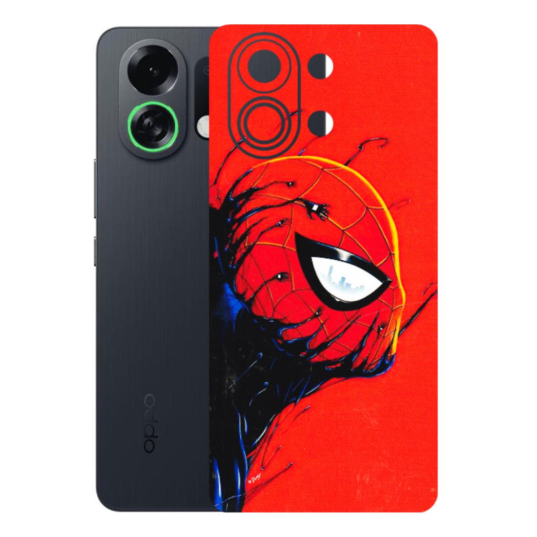 OPPO Phone Skins 2025 (All Models) - Spiderman Face Venom - 3D Embossed Finish (L-165) Oppo K13 Turbo 5G