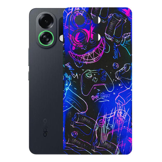 OPPO Phone Skins 2025 (All Models) - Gamers Paradise - 3D Embossed Finish (L-258) Oppo K13 Turbo 5G