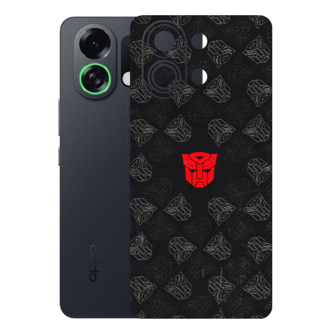 OPPO Phone Skins 2025 (All Models) - Transformers Devastation - 3D Embossed Finish (L-301) Oppo K13 Turbo 5G