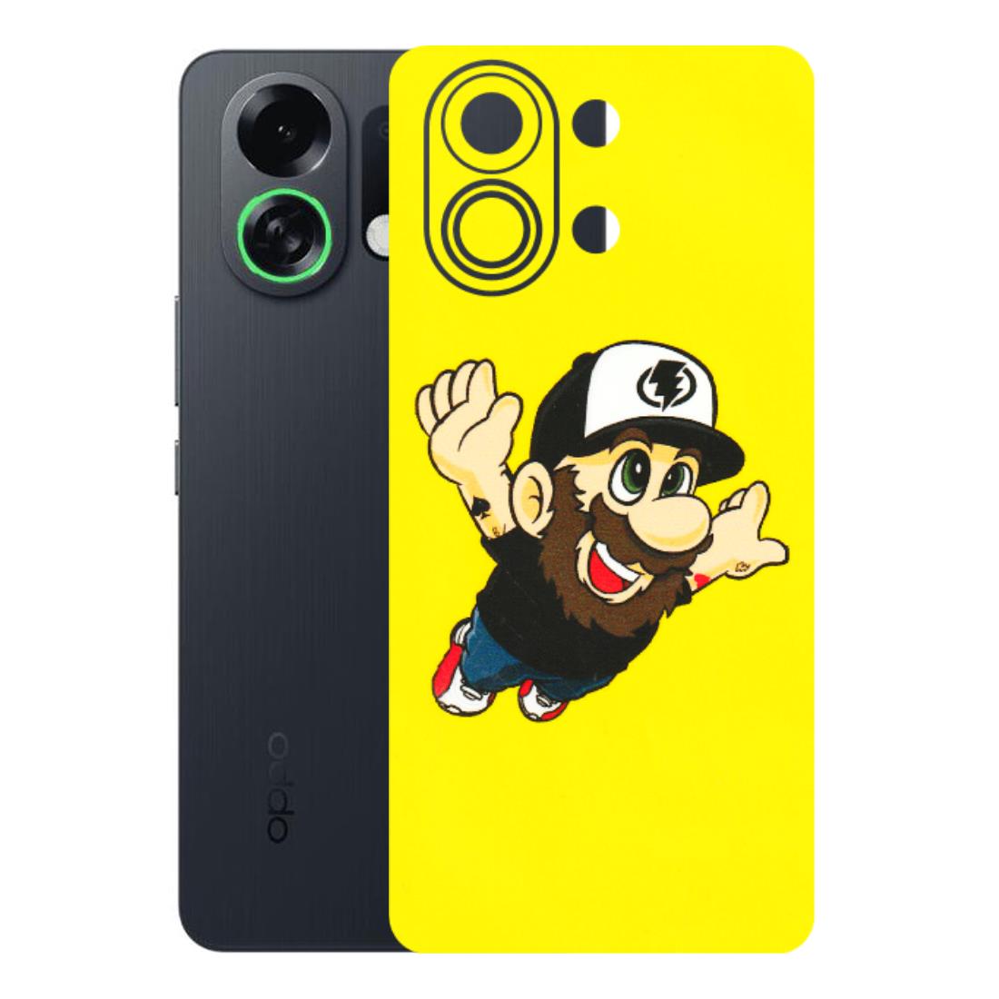 OPPO Phone Skins 2025 (All Models) - Flying Beardo - 3D Embossed Finish (L-60) Oppo K13 Turbo 5G