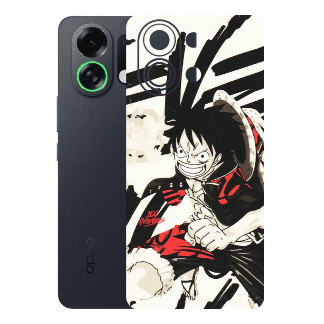 OPPO Phone Skins 2025 (All Models) - Monkey D.Luffy Manga Anime - Matte Finish (M-145) Oppo K13 Turbo 5G