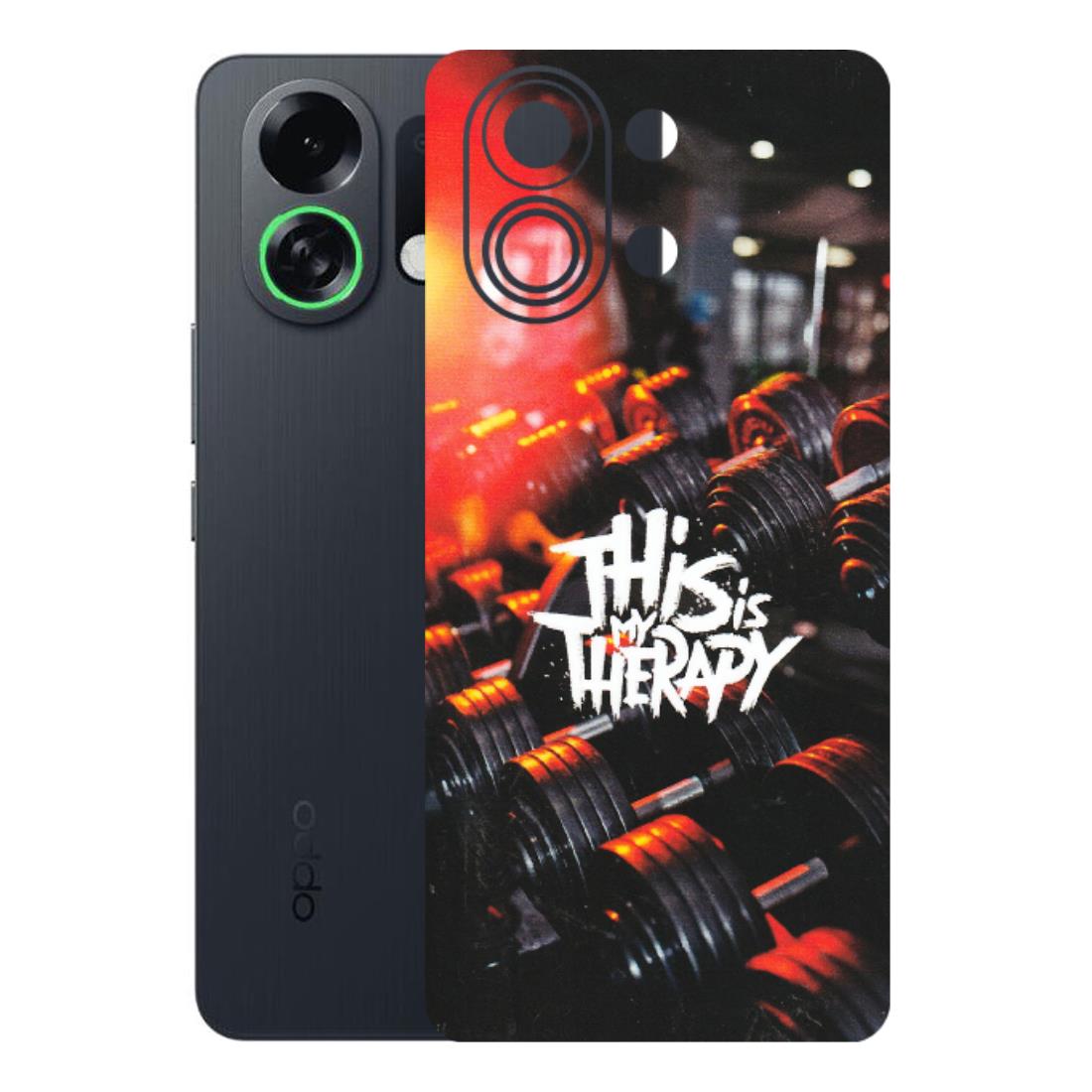 OPPO Phone Skins 2025 (All Models) - GYM Lover Therapy - Matte Finish (M-160) Oppo K13 Turbo 5G