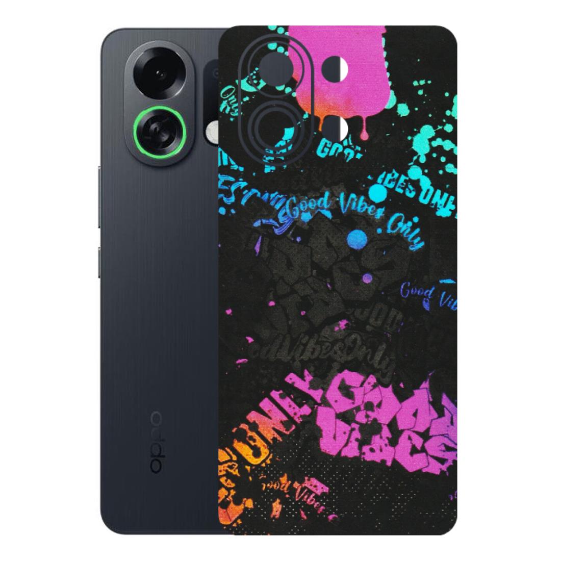 OPPO Phone Skins 2025 (All Models) - Majestic Black Vibes - Matte Finish (M-62) Oppo K13 Turbo 5G