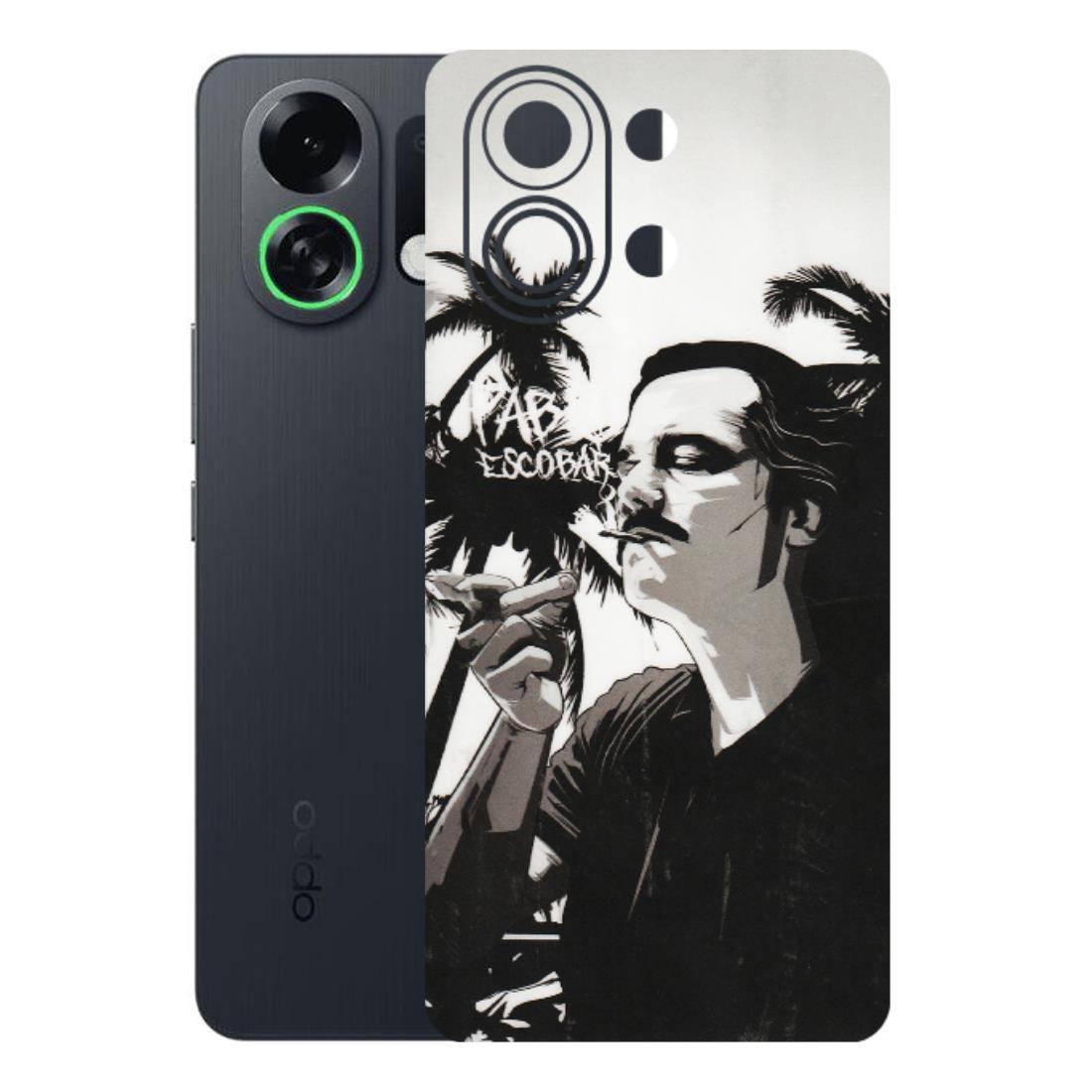 OPPO Phone Skins 2025 (All Models) - Pab Escobar - Transparent Finish (T-05) Oppo K13 Turbo 5G