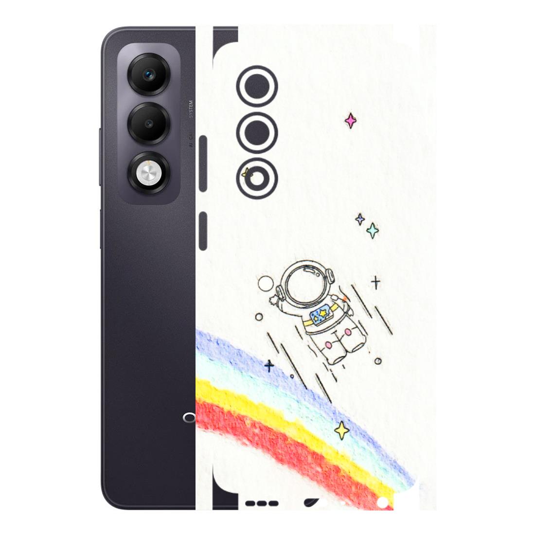 OPPO Phone Skins 2025 (All Models) - Milkyway Astronaut - 3D Embossed Finish (L-110) Oppo K13x 5G