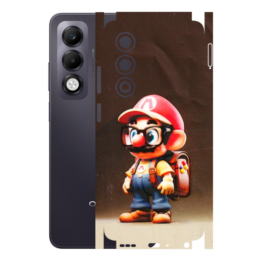 OPPO Phone Skins 2025 (All Models) - Little Mario - 3D Embossed Finish (L-119) Oppo K13x 5G