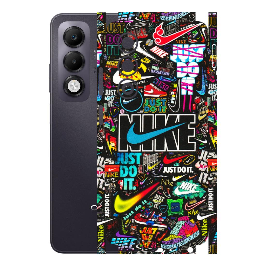 OPPO Phone Skins 2025 (All Models) - Just Do It Doodles - 3D Embossed Finish (L-166) Oppo K13x 5G