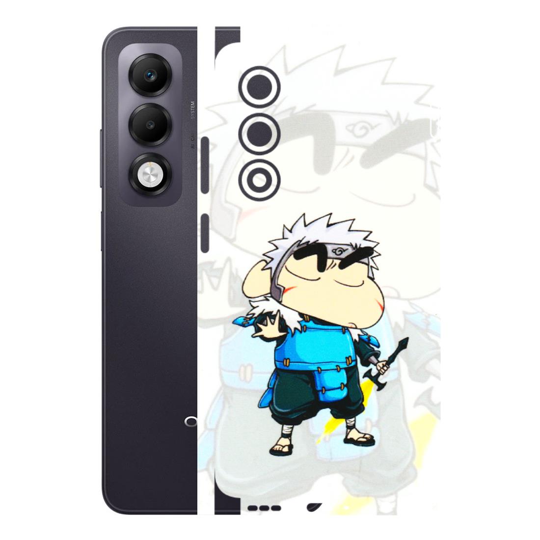 OPPO Phone Skins 2025 (All Models) - Angry Young Shinchan - 3D Embossed Finish (L-226) Oppo K13x 5G