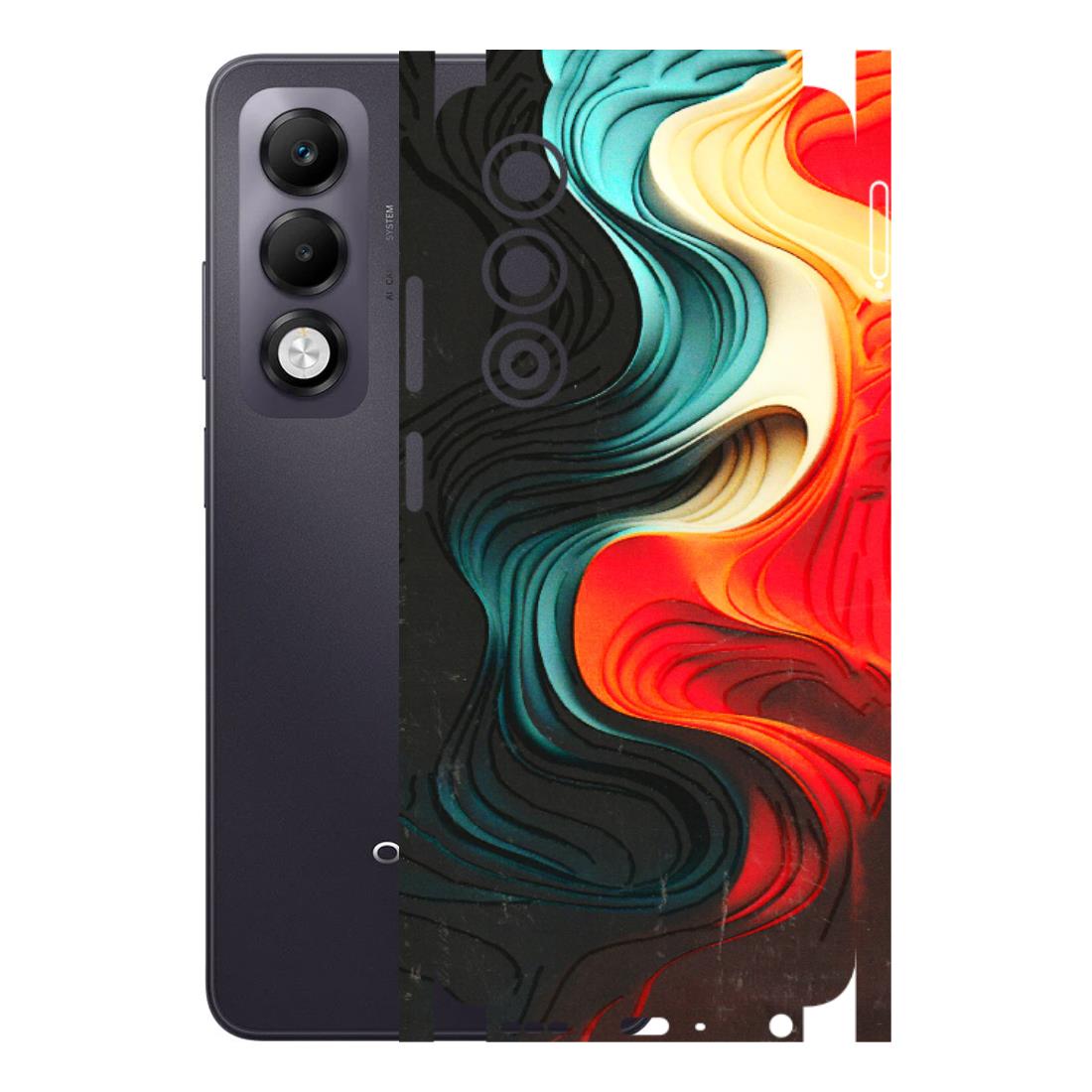 OPPO Phone Skins 2025 (All Models) - The Silky Swirl - 3D Embossed Finish (L-240) Oppo K13x 5G