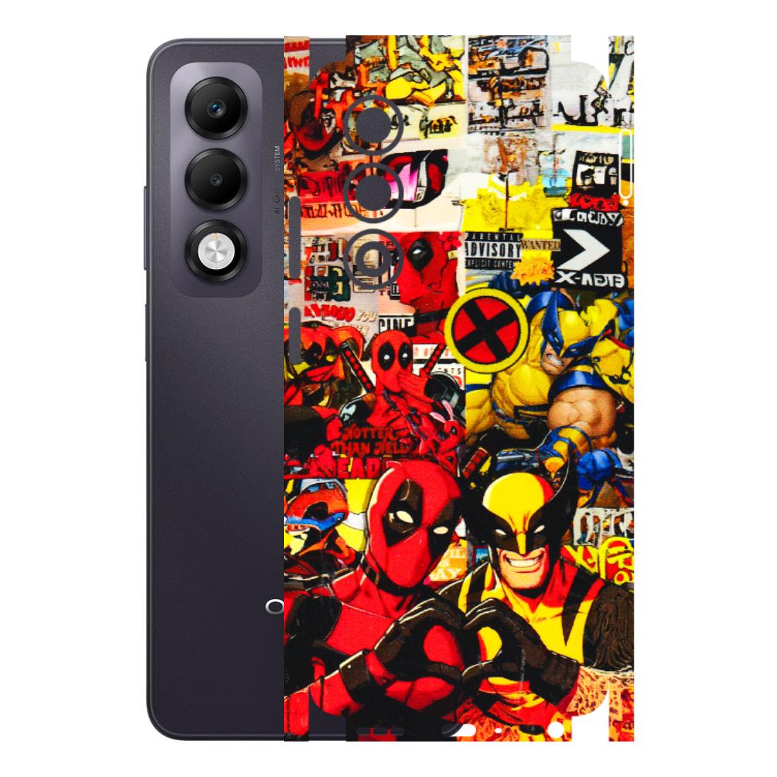 OPPO Phone Skins 2025 (All Models) - Spidy Wolverine - 3D Embossed Finish (L-310) Oppo K13x 5G
