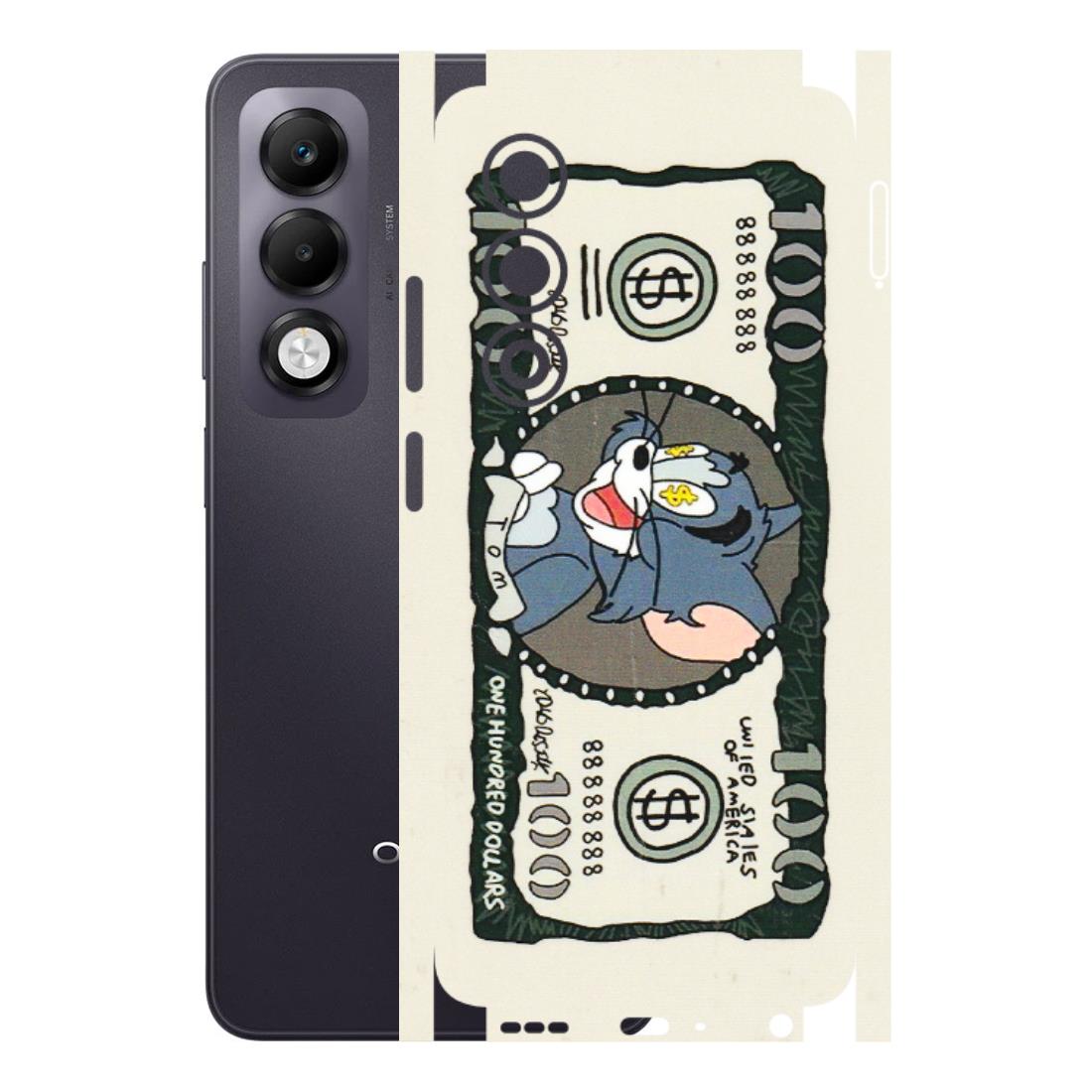 OPPO Phone Skins 2025 (All Models) - Tom Hundred Dollar - 3D Embossed Finish (L-324) Oppo K13x 5G