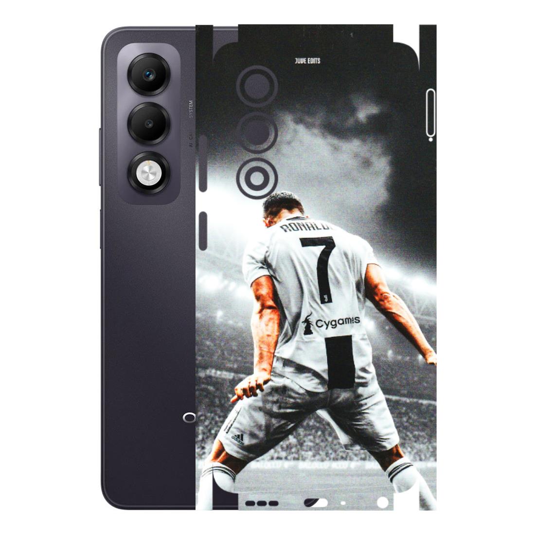 OPPO Phone Skins 2025 (All Models) - Ronaldo CR7 Crazy - 3D Embossed Finish (L-44) Oppo K13x 5G