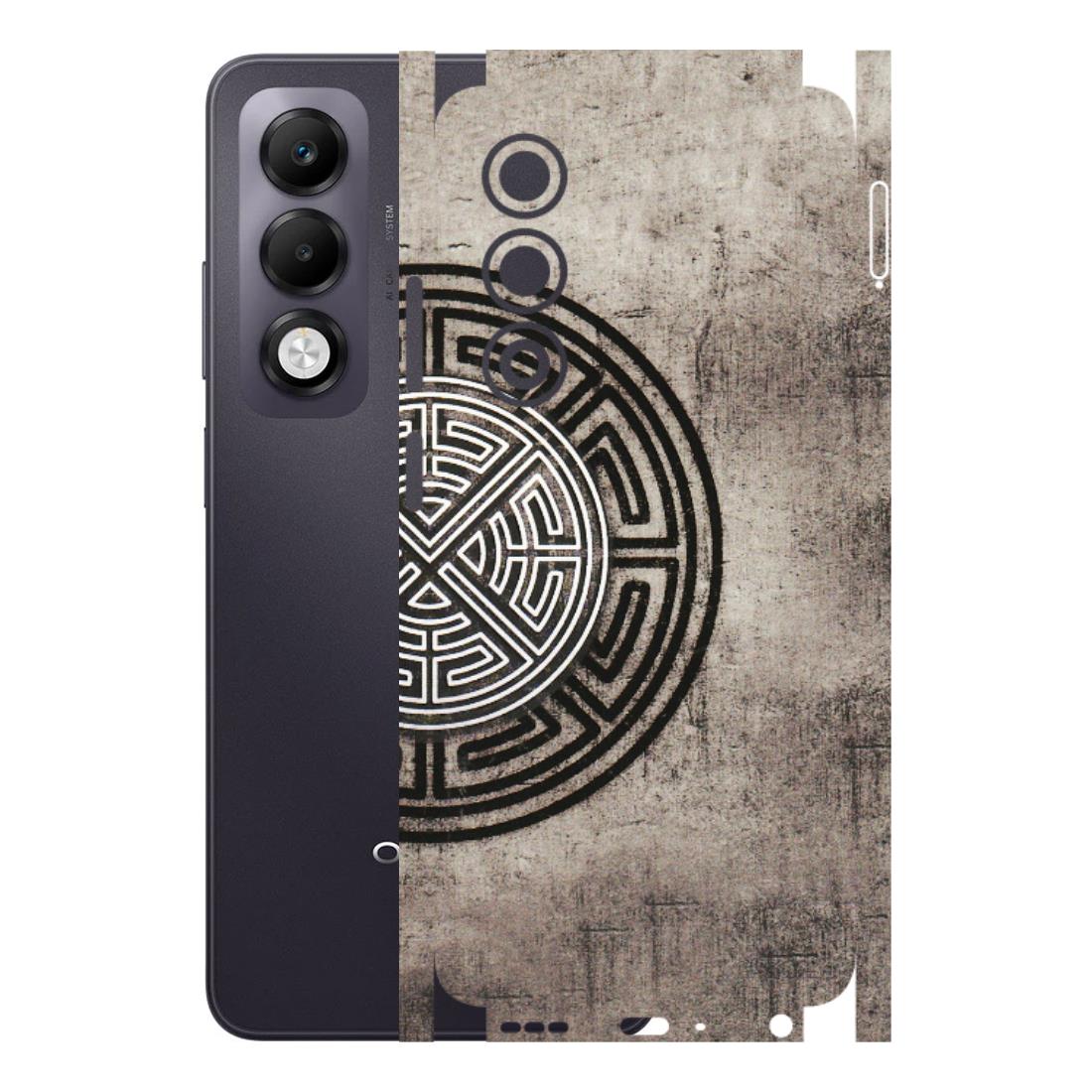 OPPO Phone Skins 2025 (All Models) - Mysterious Circular Design - 3D Embossed Finish (L-63) Oppo K13x 5G