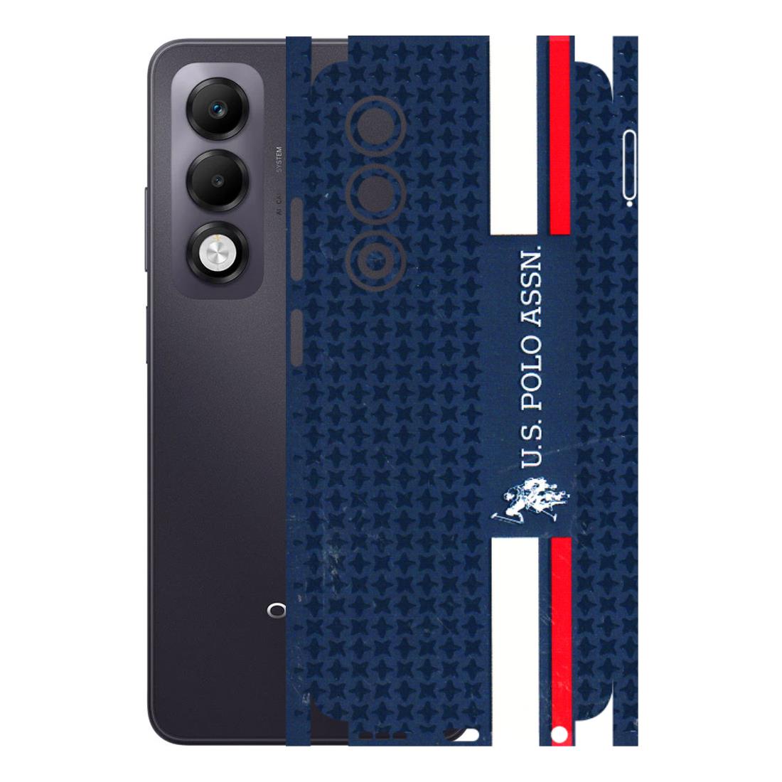 OPPO Phone Skins 2025 (All Models) - US POLO Designer Brand - 3D Embossed Finish (L-65) Oppo K13x 5G
