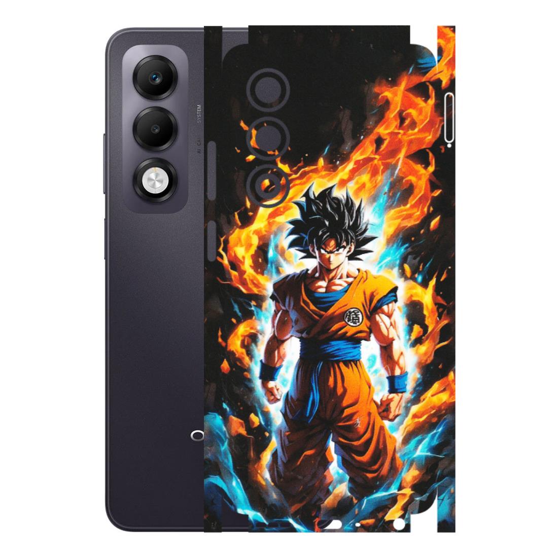OPPO Phone Skins 2025 (All Models) - Goku Transformation Anime - Matte Finish (M-159) Oppo K13x 5G