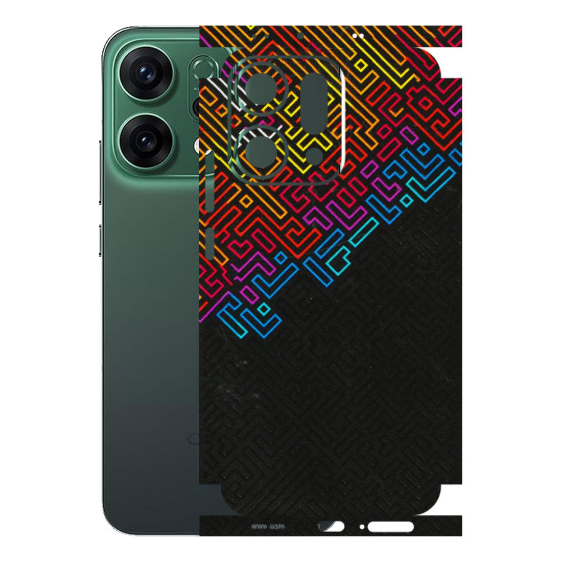 OPPO Phone Skins 2025 (All Models) - Dotme Pattern Art - 3D Embossed Finish (L-121) Oppo Reno 14 5G