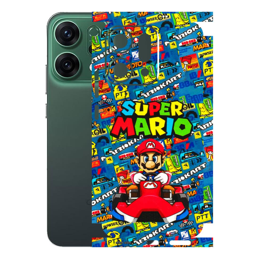 OPPO Phone Skins 2025 (All Models) - Super Mario Kart - 3D Embossed Finish (L-140) Oppo Reno 14 5G