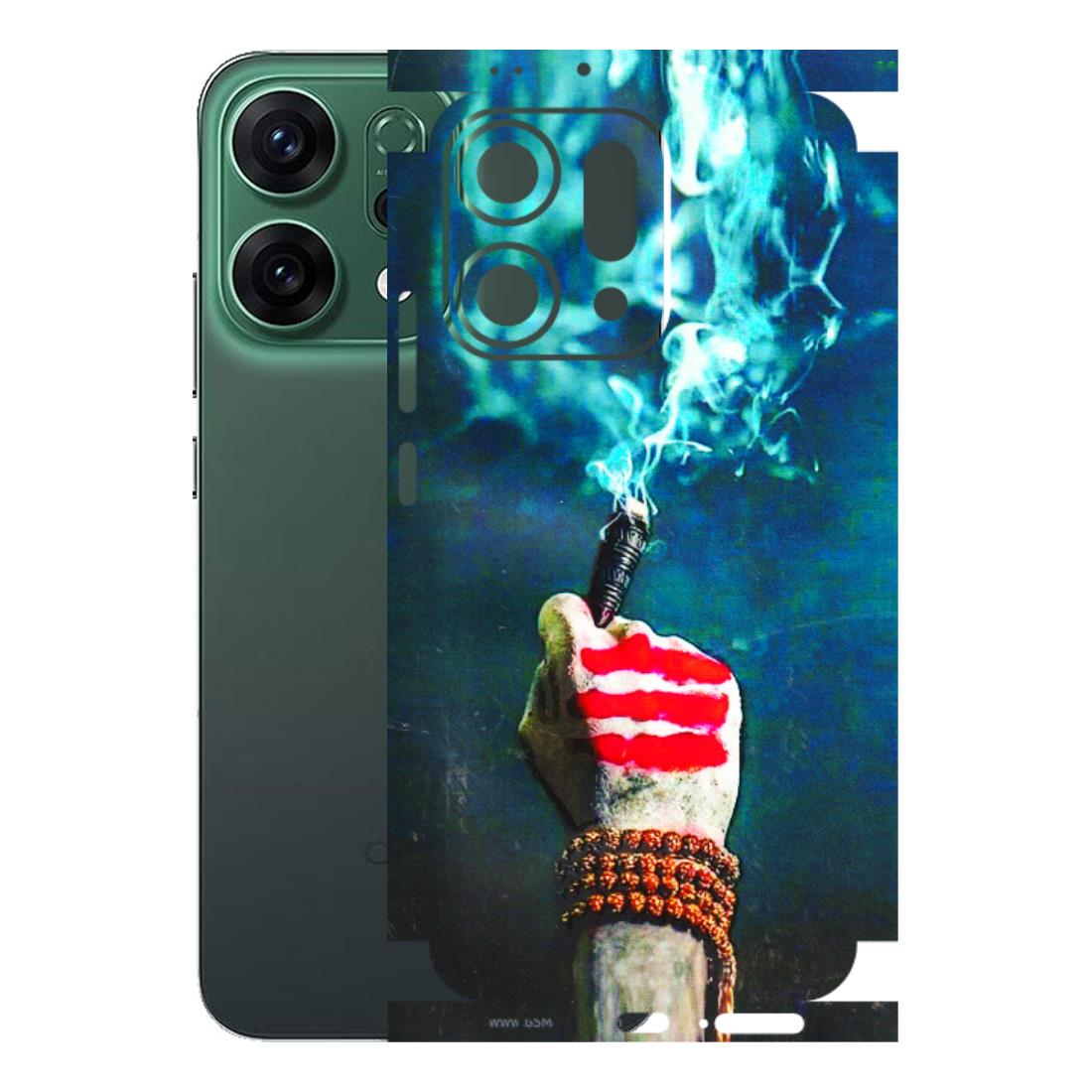 OPPO Phone Skins 2025 (All Models) - Mahadev Bhakt - 3D Embossed Finish (L-146) Oppo Reno 14 5G