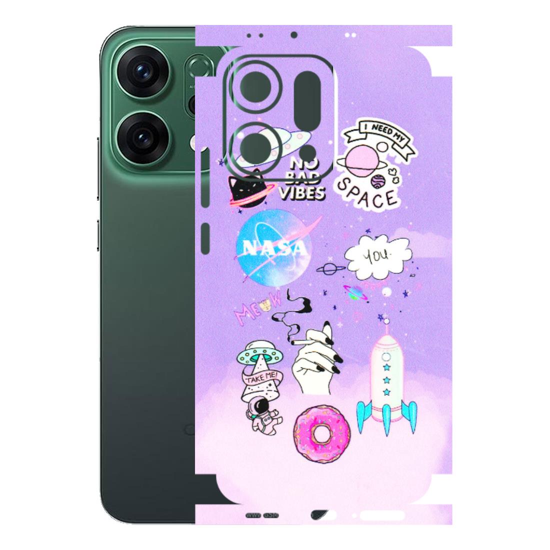 OPPO Phone Skins 2025 (All Models) - I Need My Nasa Skin - 3D Embossed Finish (L-149) Oppo Reno 14 5G
