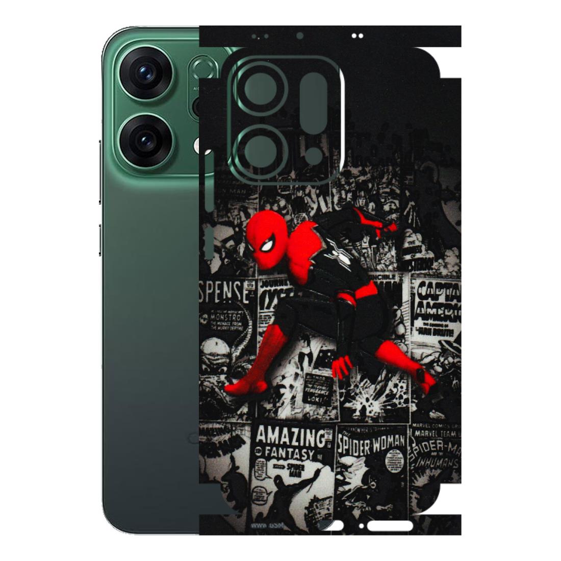 OPPO Phone Skins 2025 (All Models) - SpiderMan New - 3D Embossed Finish (L-162) Oppo Reno 14 5G