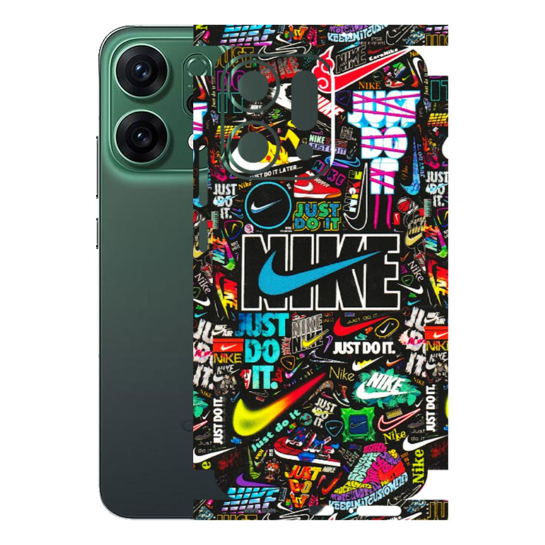 OPPO Phone Skins 2025 (All Models) - Just Do It Doodles - 3D Embossed Finish (L-166) Oppo Reno 14 5G
