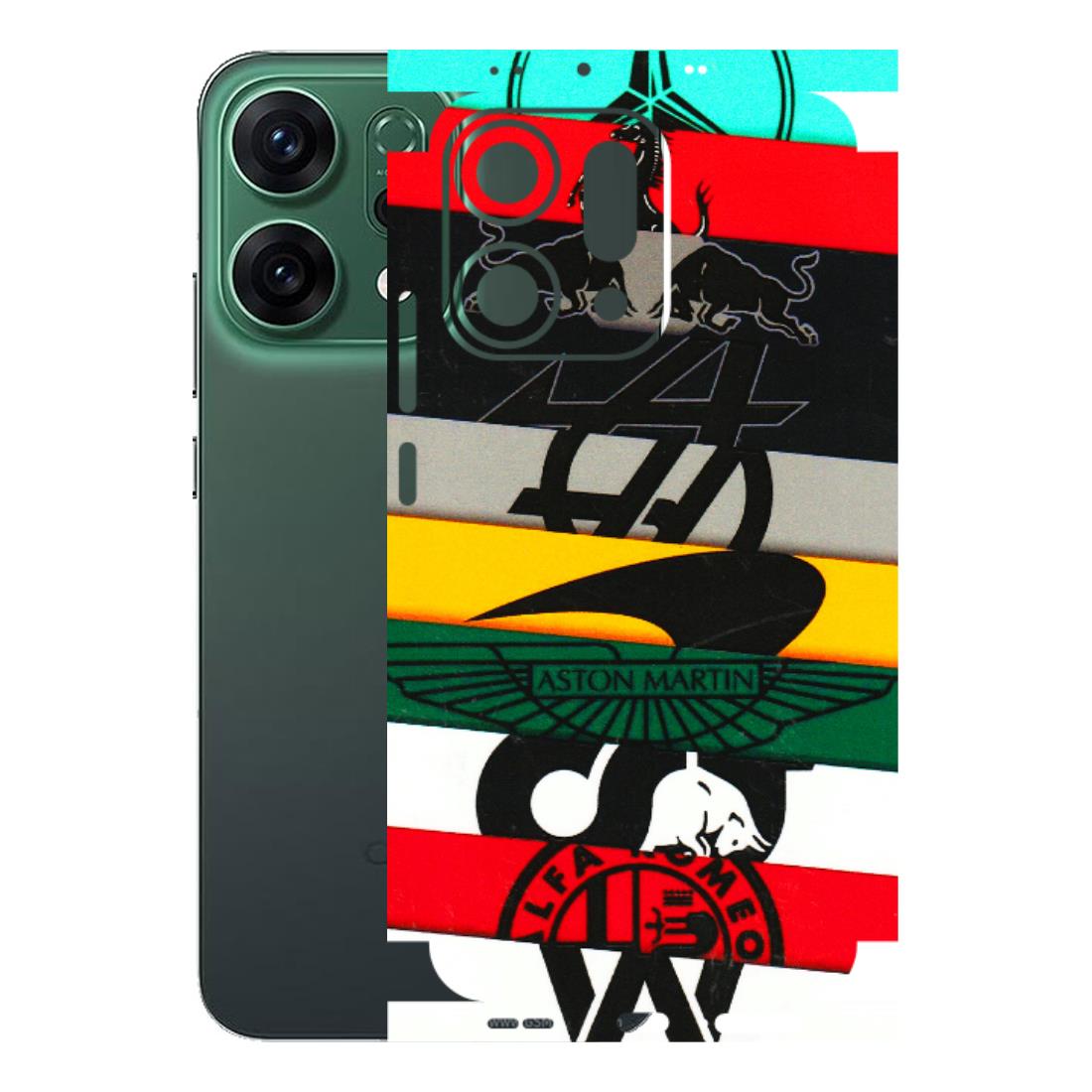 OPPO Phone Skins 2025 (All Models) - Multi Designer Brands 3D - 3D Embossed Finish (L-187) Oppo Reno 14 5G