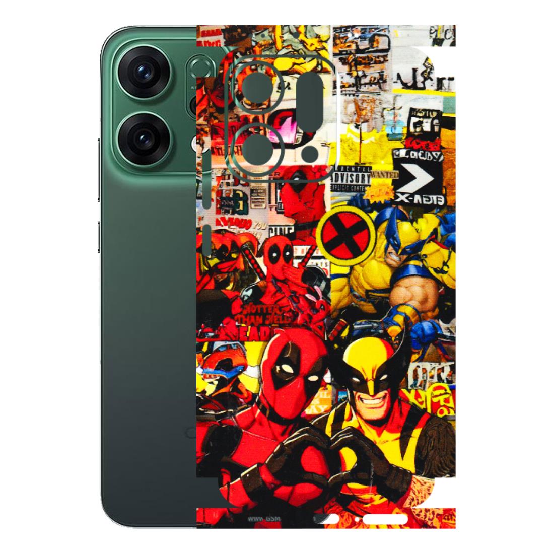 OPPO Phone Skins 2025 (All Models) - Spidy Wolverine - 3D Embossed Finish (L-310) Oppo Reno 14 5G