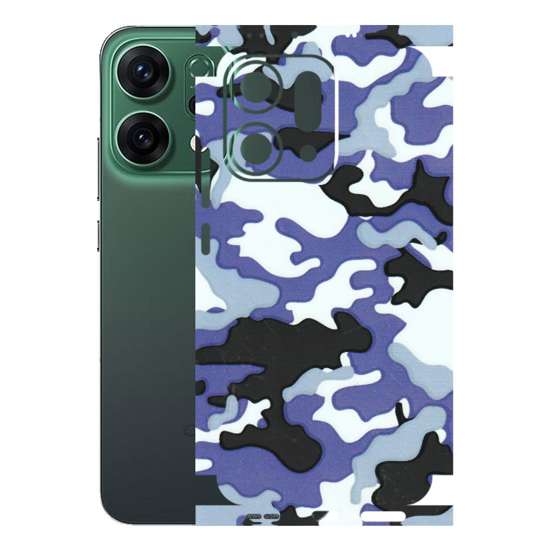 OPPO Phone Skins 2025 (All Models) - Powerfull Military Camoflauge - 3D Embossed Finish (L-49) Oppo Reno 14 5G