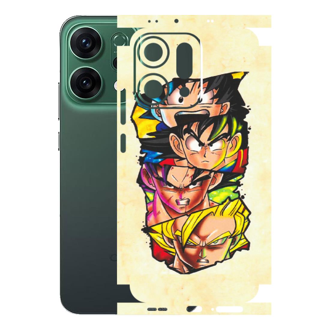 OPPO Phone Skins 2025 (All Models) - Angry Multi Anime - Matte Finish (M-113) Oppo Reno 14 5G